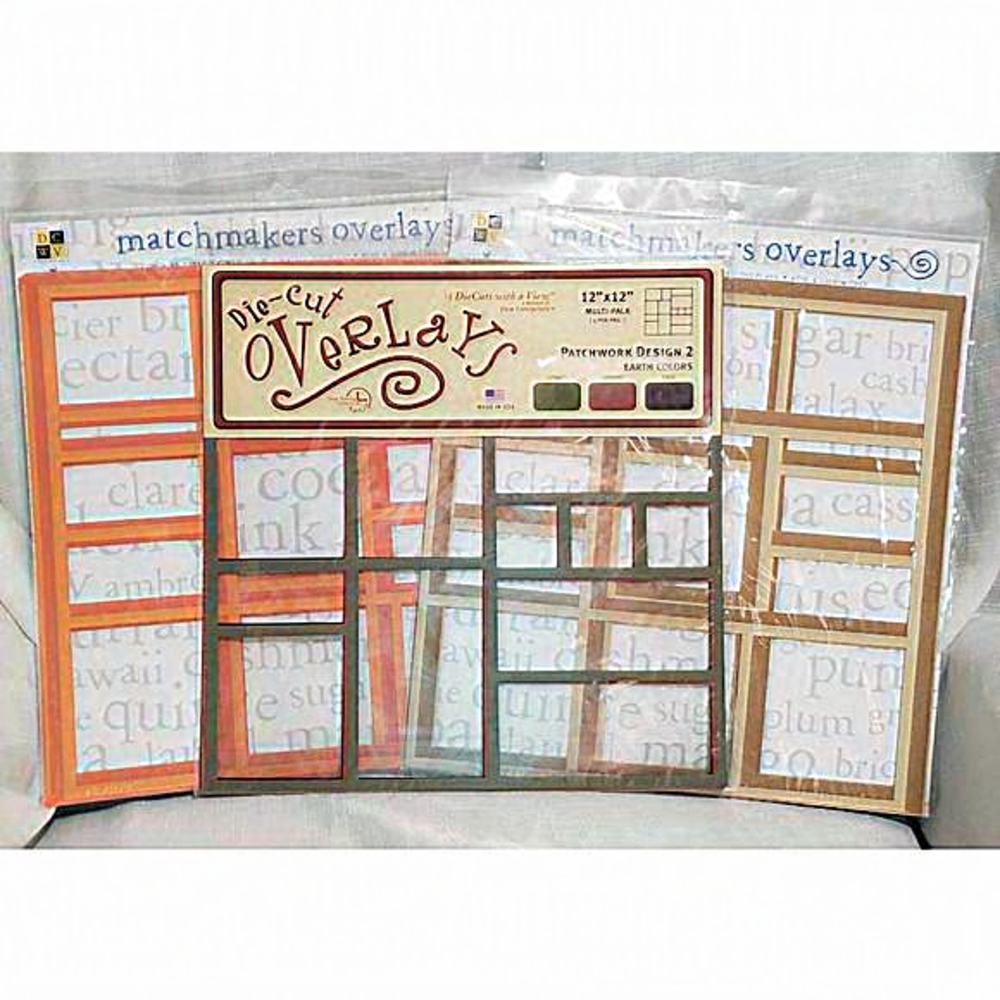 Top Line Creations‎ Matchmakers Overlays set 12"x12", Scrapbooking, arts, crafts